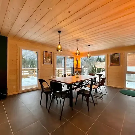 Holiday home Les 2 Marmottes 4 Etoiles Bain Nordique, Petanque Gerbepal