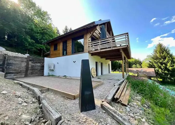 度假居 Les 2 Marmottes 4 Etoiles Bain Nordique, Petanque Gerbépal