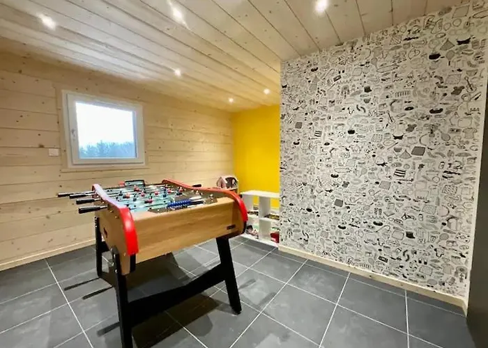 度假居 Les 2 Marmottes 4 Etoiles Bain Nordique, Petanque