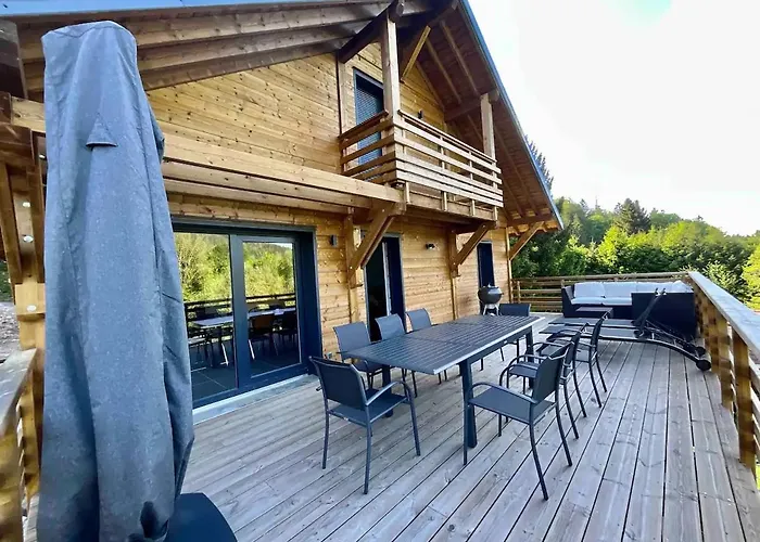 Les 2 Marmottes 4 Etoiles Bain Nordique, Petanque 度假居