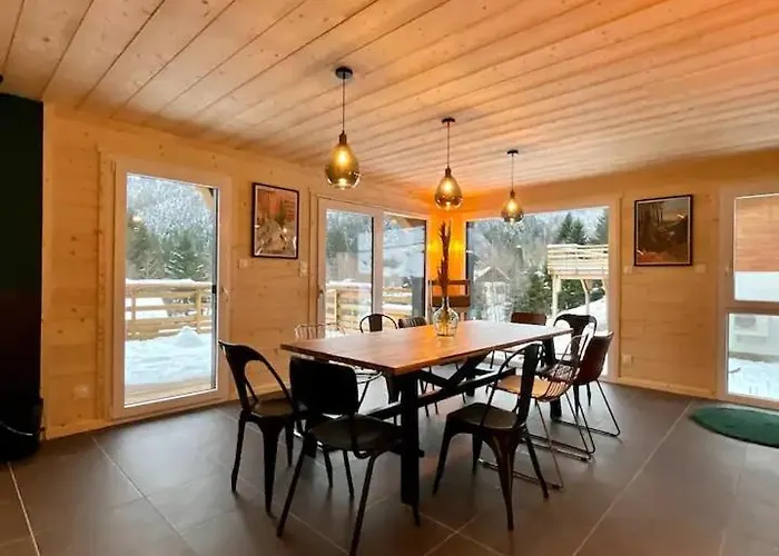 度假居 Les 2 Marmottes 4 Etoiles Bain Nordique, Petanque Gerbépal